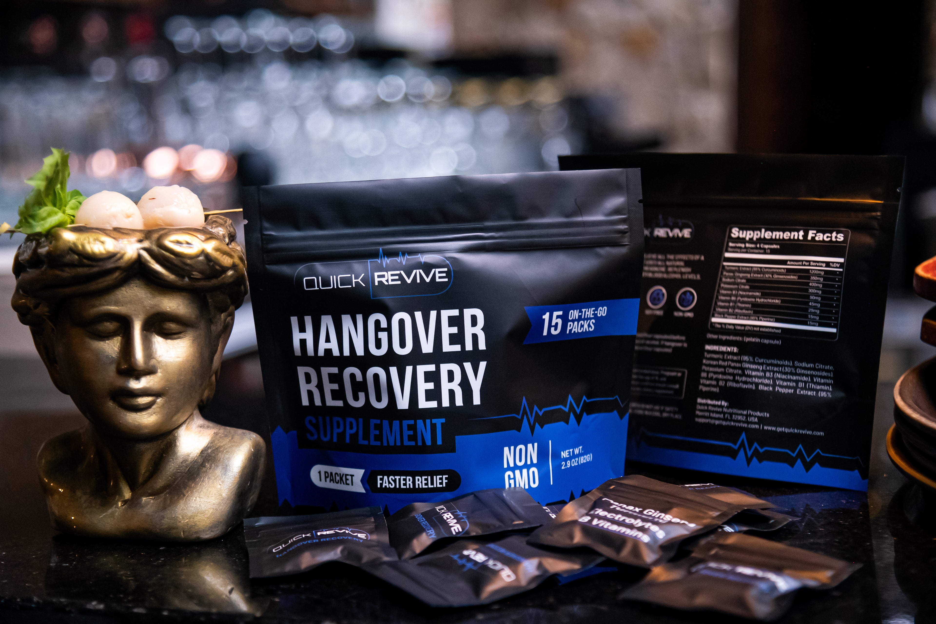 Quick Revive™ Hangover Prevention & Relief - Alcohol Detox