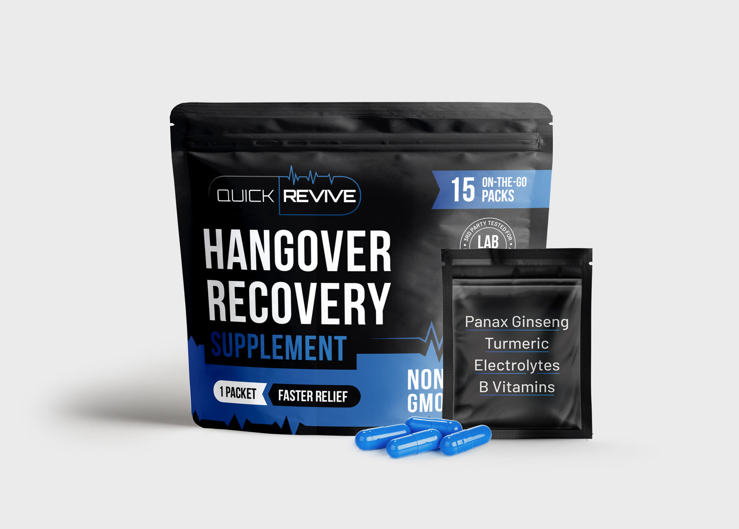 Quick Revive Hangover Prevention & Relief - Alcohol Detox